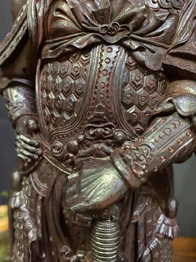 印度小葉紫檀清刀款【韋陀護法】3