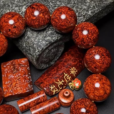 印度小葉紫檀18mm手珠【舉世無雙】3