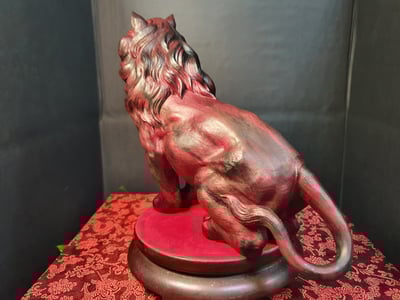 印度小葉紫檀【東方雄獅-王者風範】4