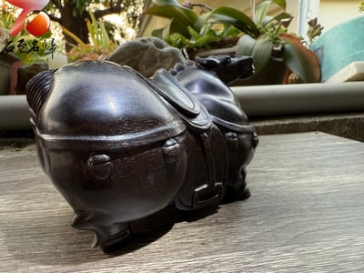 傳世之姿｜奔騰千年 印度小葉紫檀金星老料純手工雕刻【唐馬】2