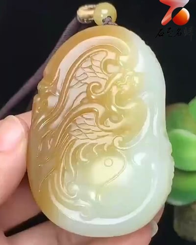 頂級館藏臻品 高端天然和田玉俄料【龍鳳呈祥】2