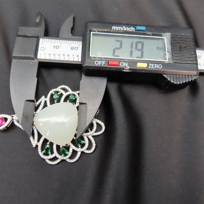 新疆和田玉精品 尊榮閃耀項鍊5