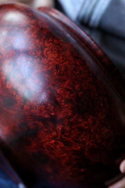 印度小葉紫檀瘤疤料製【招財麒麟-大滿罐】3