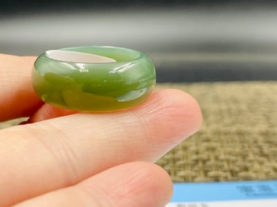 和田玉【碧玉戒指】5