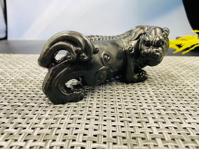 壽山石精雕作品【上古瑞獸】1