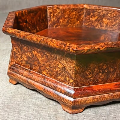 印度小葉紫檀【八角果盤】6