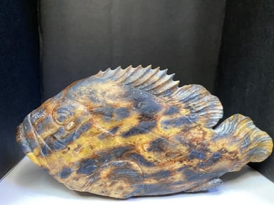 壽山旗山石【石斑魚】4