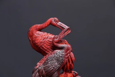 印度小葉紫檀【松鶴延年】7