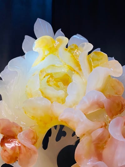 阿富汗紅花冰玉【富貴如意】4