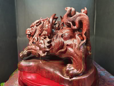 印度小葉紫檀【龍七子-狴犴】7