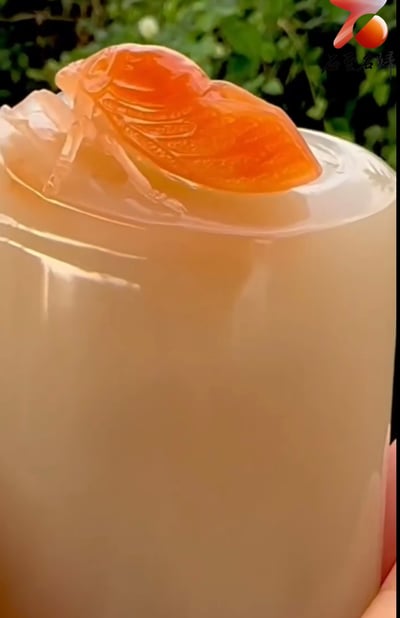 精品老撾保利石 荔枝凍【一鳴驚人】2