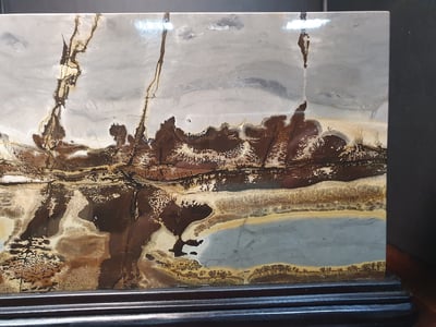 國畫石【熱帶風情】4