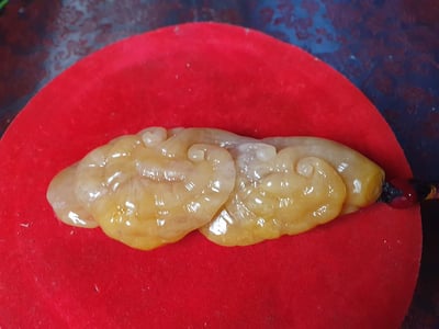 壽山石系列【靈芝】手把件3