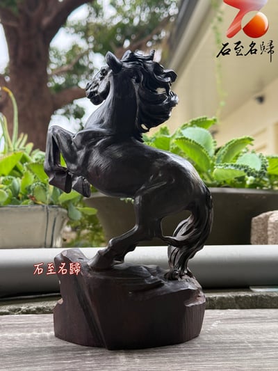 印度小葉紫檀老料 · 霸氣騰躍之作【馬踏飛升】4