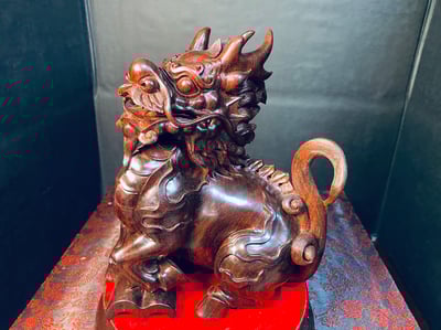 印度小葉紫檀【麒麟】1