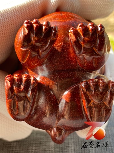 印度小葉紫檀高油密二膘料製 【Q版貔貅】17