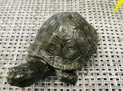 壽山峨嵋石精雕作品【長壽龜】6