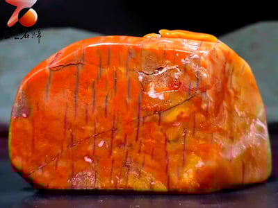 老撾石手工精雕 張國民老師作品【安居樂業，八方來財】7