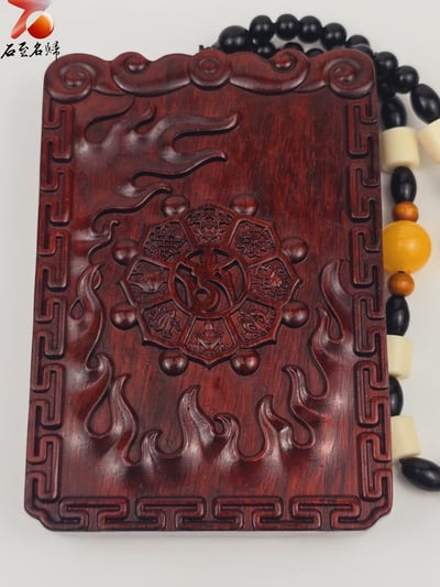 非洲紅木吊飾/車掛件/手把件【騰龍飛天】3