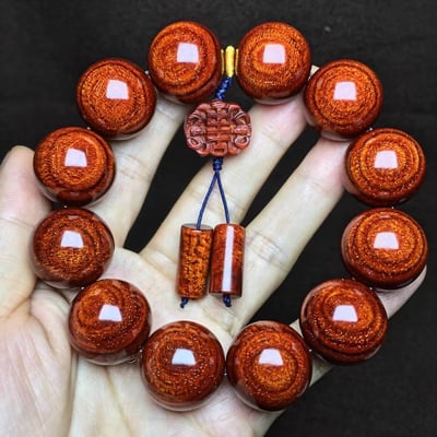 印度小葉紫檀20mm龍麟【大豐收】1