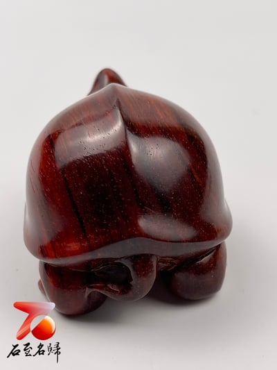 印度小葉紫檀高油密二膘料【湘工-將軍龜】5