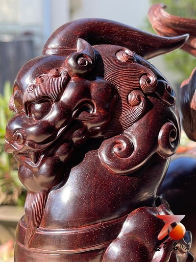 印度小葉紫檀高油密老料製作【祥瑞貔貅】9