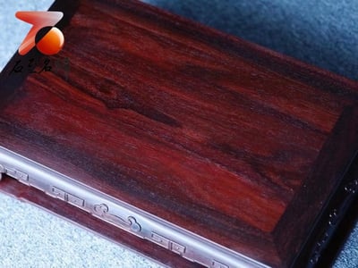 印度小葉紫檀 案擺【如意底座】6