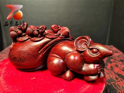 印度小葉紫檀【五鼠聚財】3