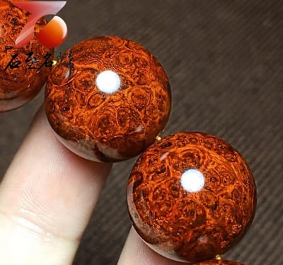 印度小葉紫檀老料 整顆瘤疤精品限量五串13