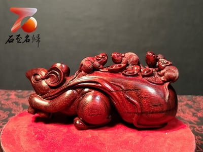 印度小葉紫檀【五鼠聚財】6