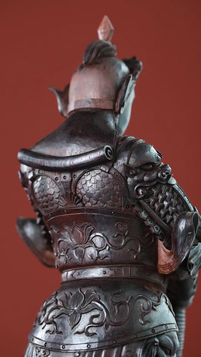 印度小葉紫檀製【韋陀天尊】7