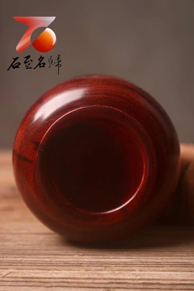 印度小葉紫檀整料挖製【茶葉罐】2