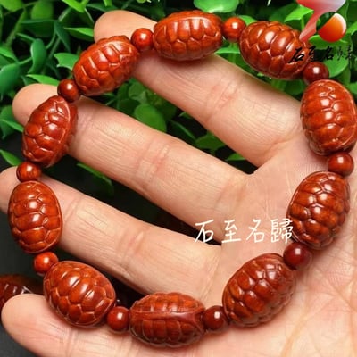 印度小葉紫檀高油密老料【富甲天下手珠】5