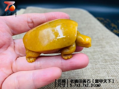 老撾田黃石【富甲天下】1