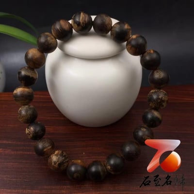 女神款 達拉干沉水沉香手串8mm×22顆 重量8.4克8