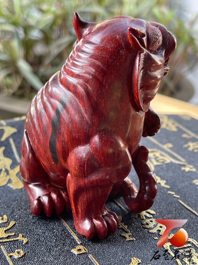 印度小葉紫檀高油密二膘材質 湘工手作【四大神獸】21