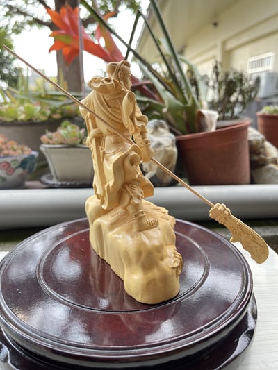 台灣現貨 實體店鋪 雲南大葉黃楊【威武關公】4