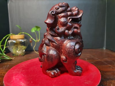 印度小葉紫檀湘工【北京獅】5