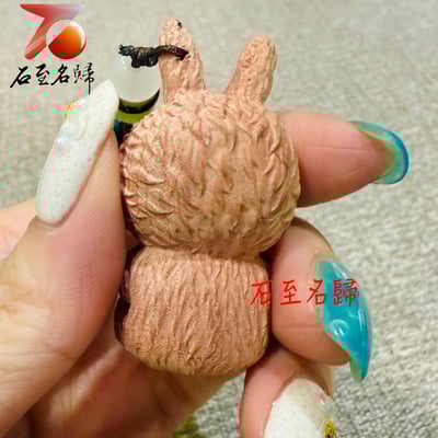 萌力滿分 · 隨身陪伴 【拉布布原木彩繪吊飾】包包掛飾7