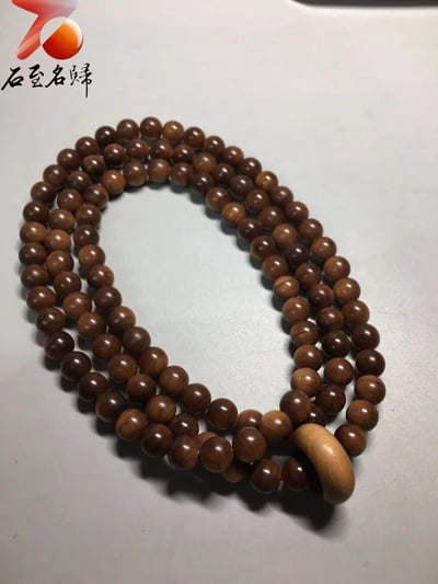 頂級高貨 正宗印度老山檀香 虎皮紋爆黑肉沉水4