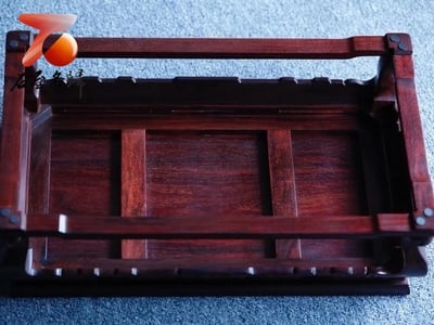 印度小葉紫檀 案擺【如意底座】9