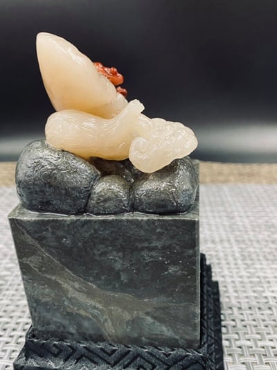 正宗福建壽山 高山五彩石【自然寶藏】8