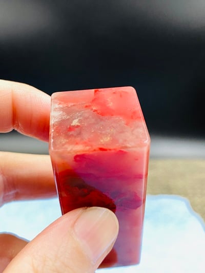 瓜瓢紅-六面平雞血大紅袍11