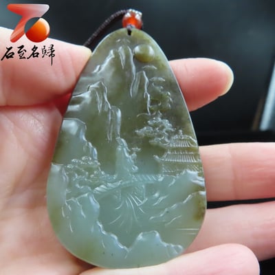 和田玉且末料【世外桃源】3