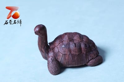 海南黃花梨 紫油梨手作【百財歸來】3