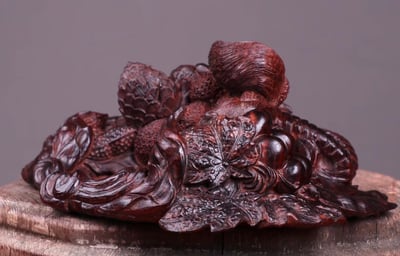 印度小葉紫檀【果籃-碩果纍纍】5