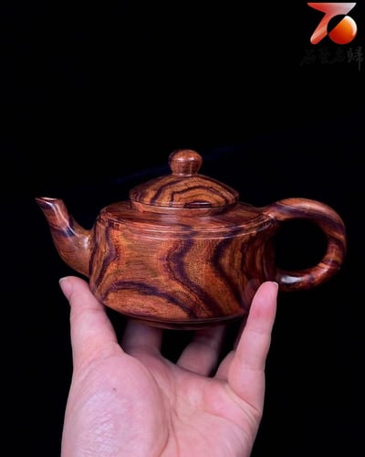 海南黃花梨野生料【把把壺（福）】重量249公克3