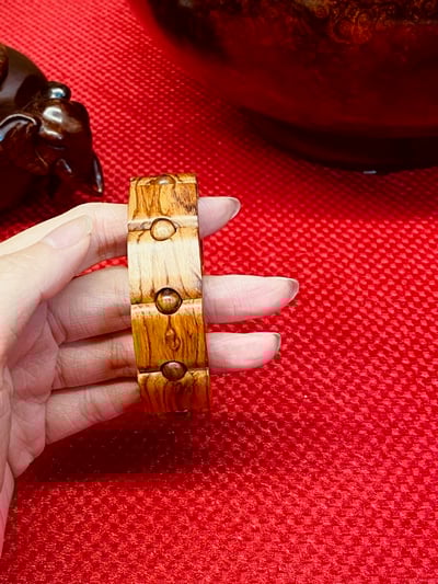 海南黃花梨手排 極品佛珠手串4