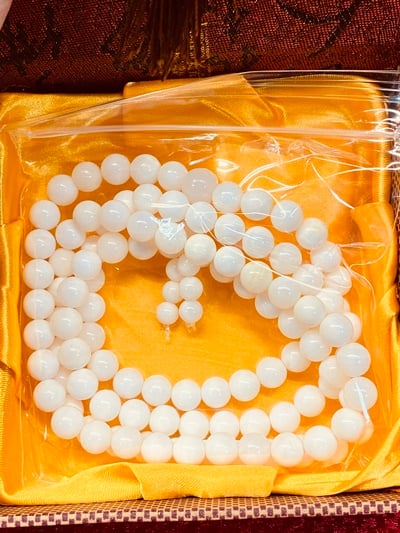純天然 【硨磲圓珠手串108顆】1