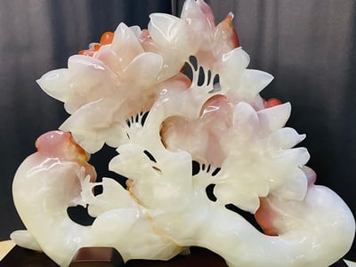 阿富汗紅花冰玉【花開富貴】9